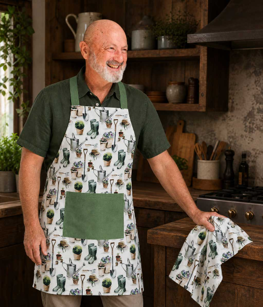 MM Linen Gardening Apron
