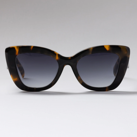 Happt To Sit On Your Face Poose Sunglasses - Tortoiseshell