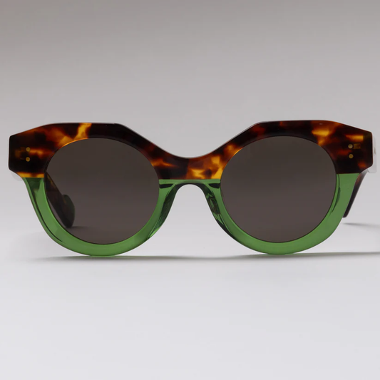 Happy To Sit On Your Face Spyder Sunglasses - Hunter Tort