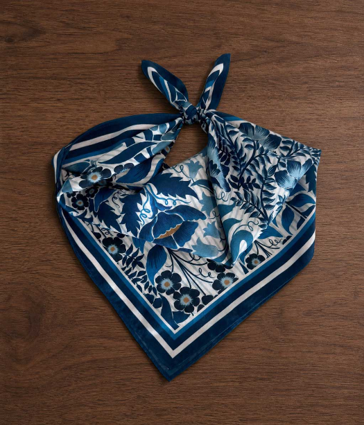 MM Linen Harley Silk Bandana