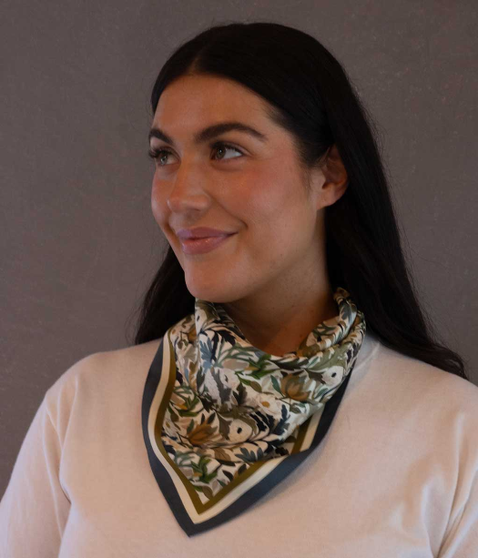 MM Linen Harriet Silk Bandana