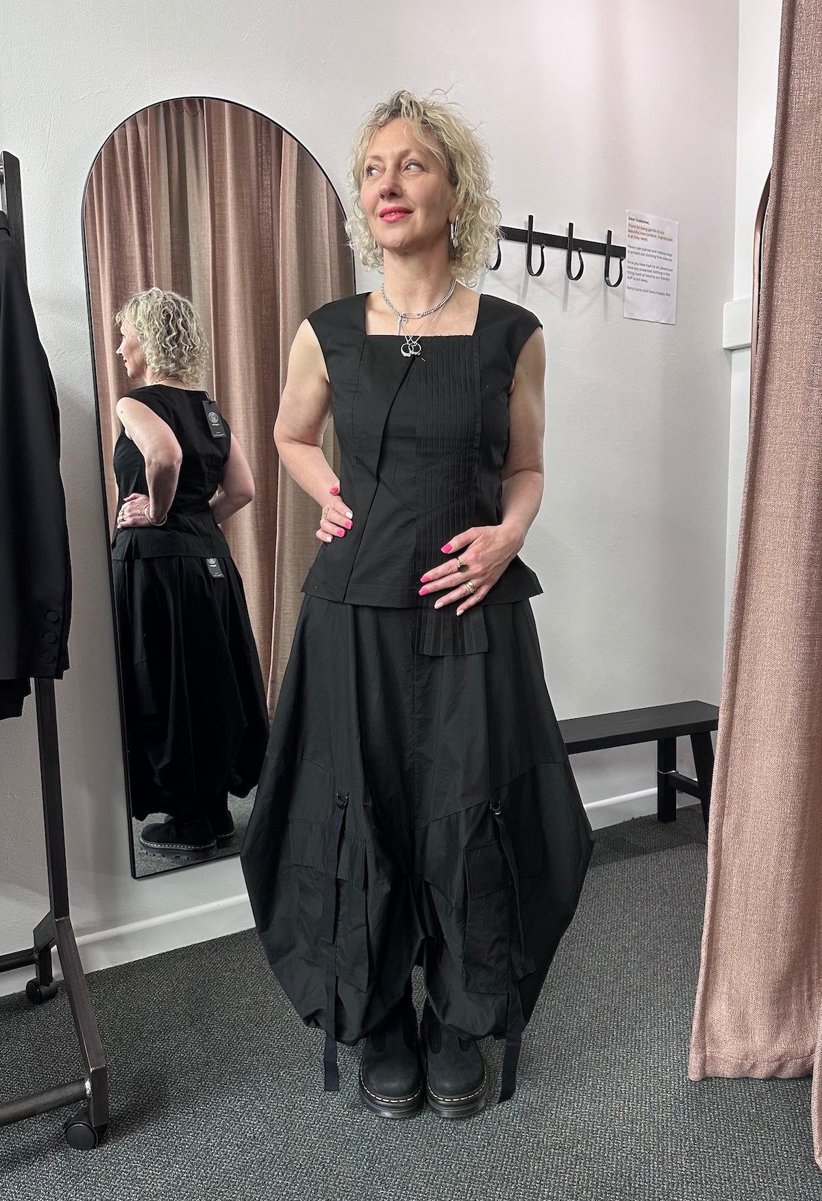 Dogstar Overtone Skirt - Black