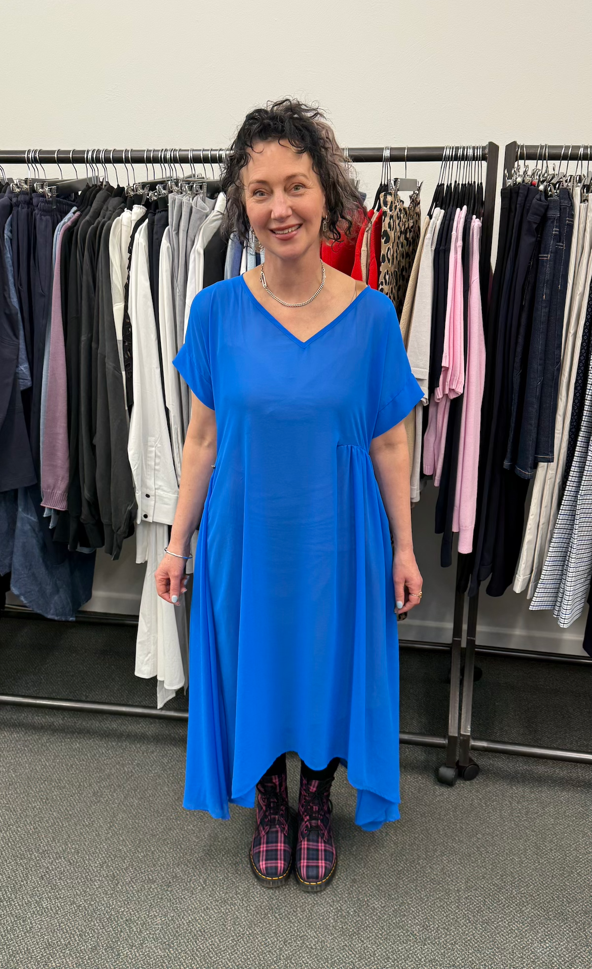 NES Kira Dress - Digital Cobalt