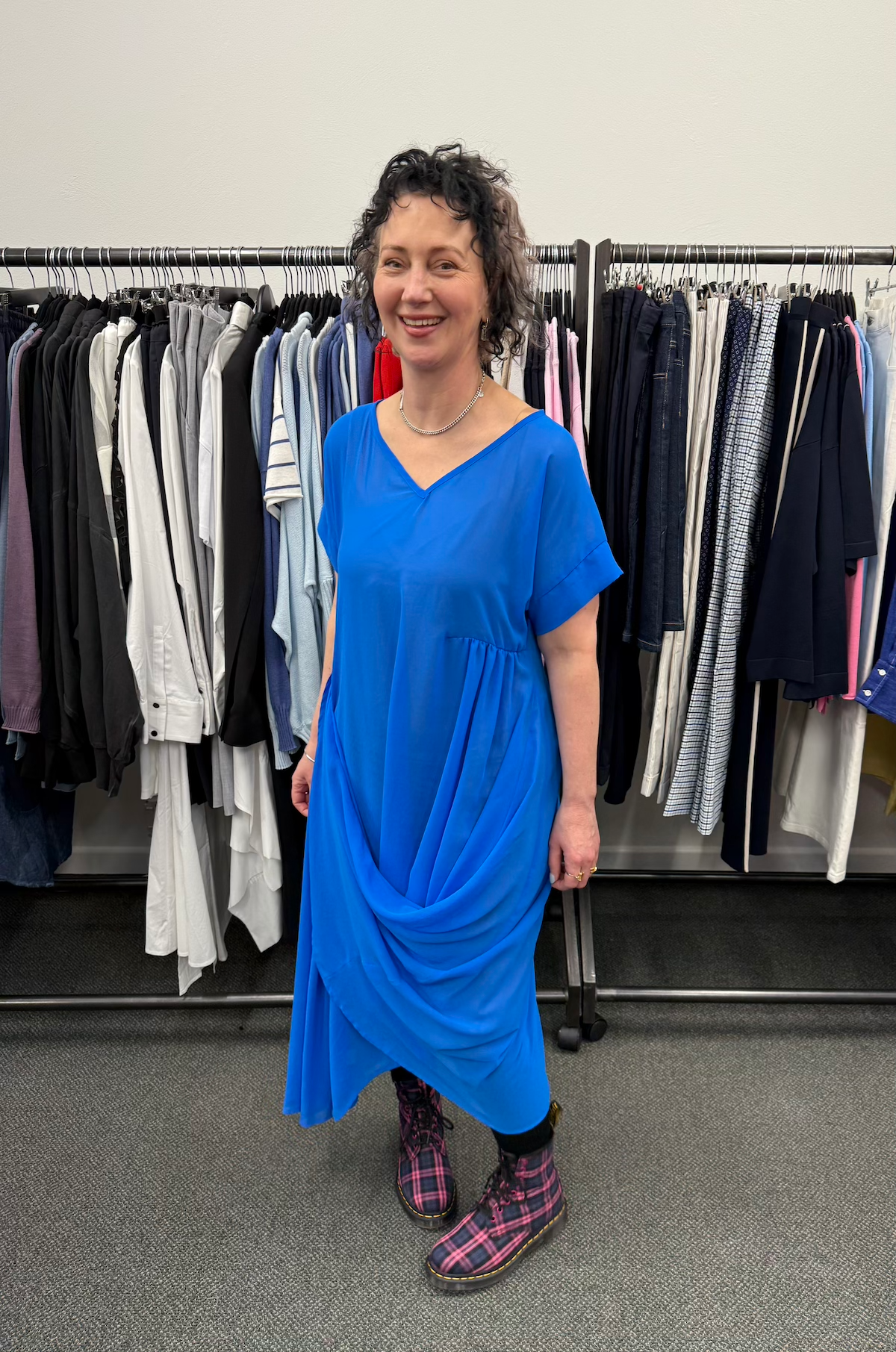 NES Kira Dress - Digital Cobalt