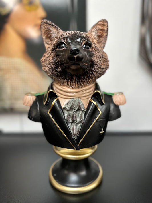 Jonglea Gentlemen Mr Fox - Black 31cm