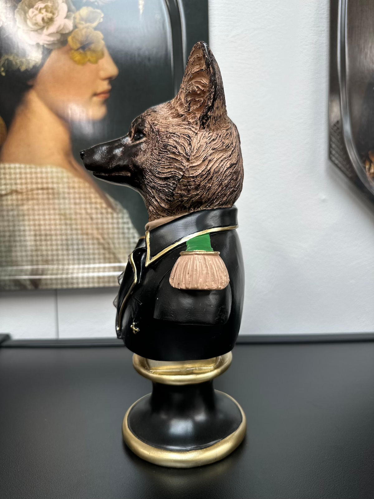 Jonglea Gentlemen Mr Fox - Black 31cm