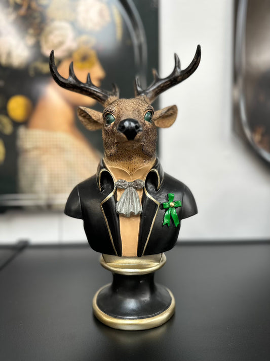 Jonglea Gentlemen Mr Deer - Black 33cm