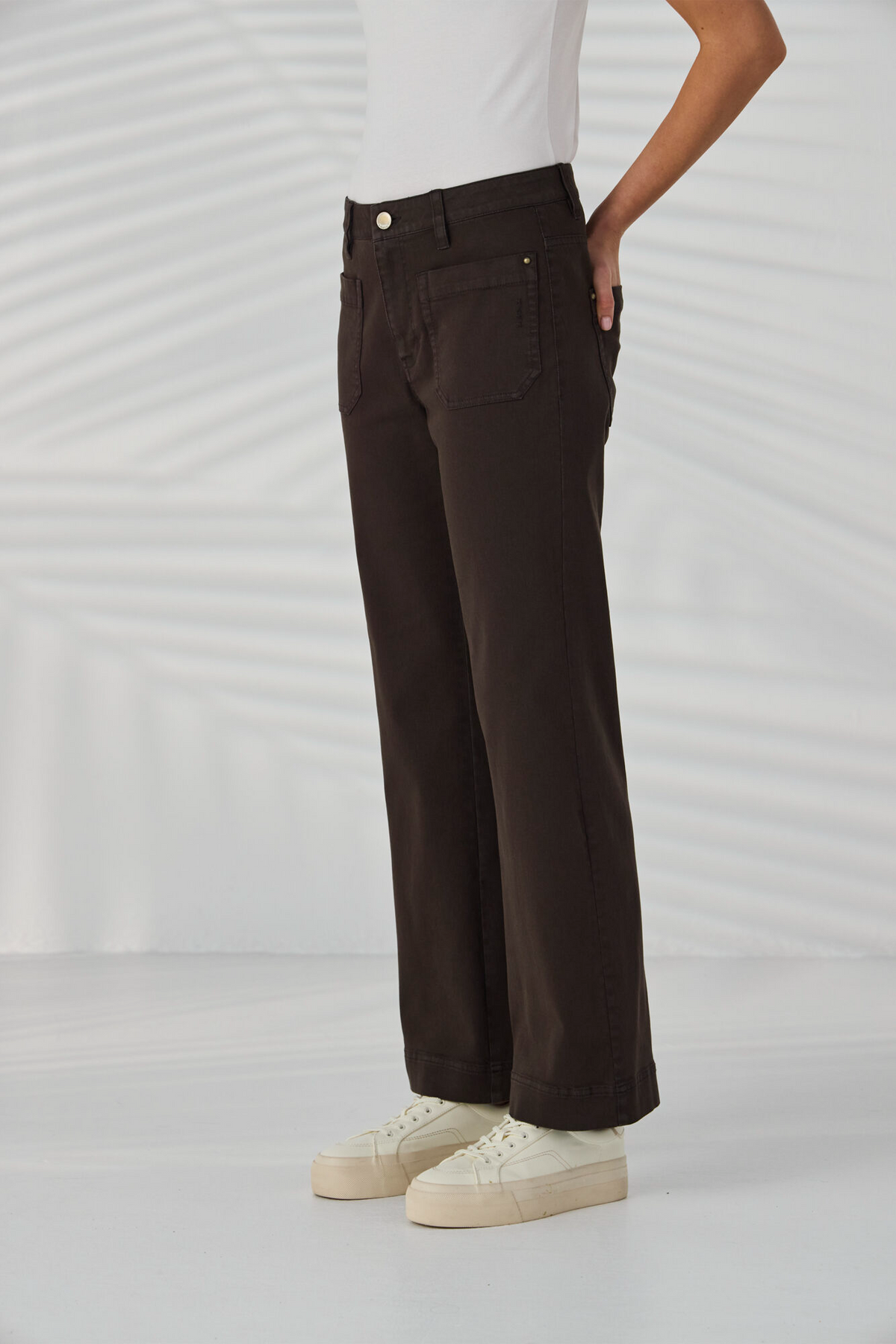 Lania the Label Chrome Jean - Mocha