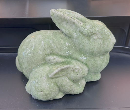 CC Interiors Rabbits - Moss Green