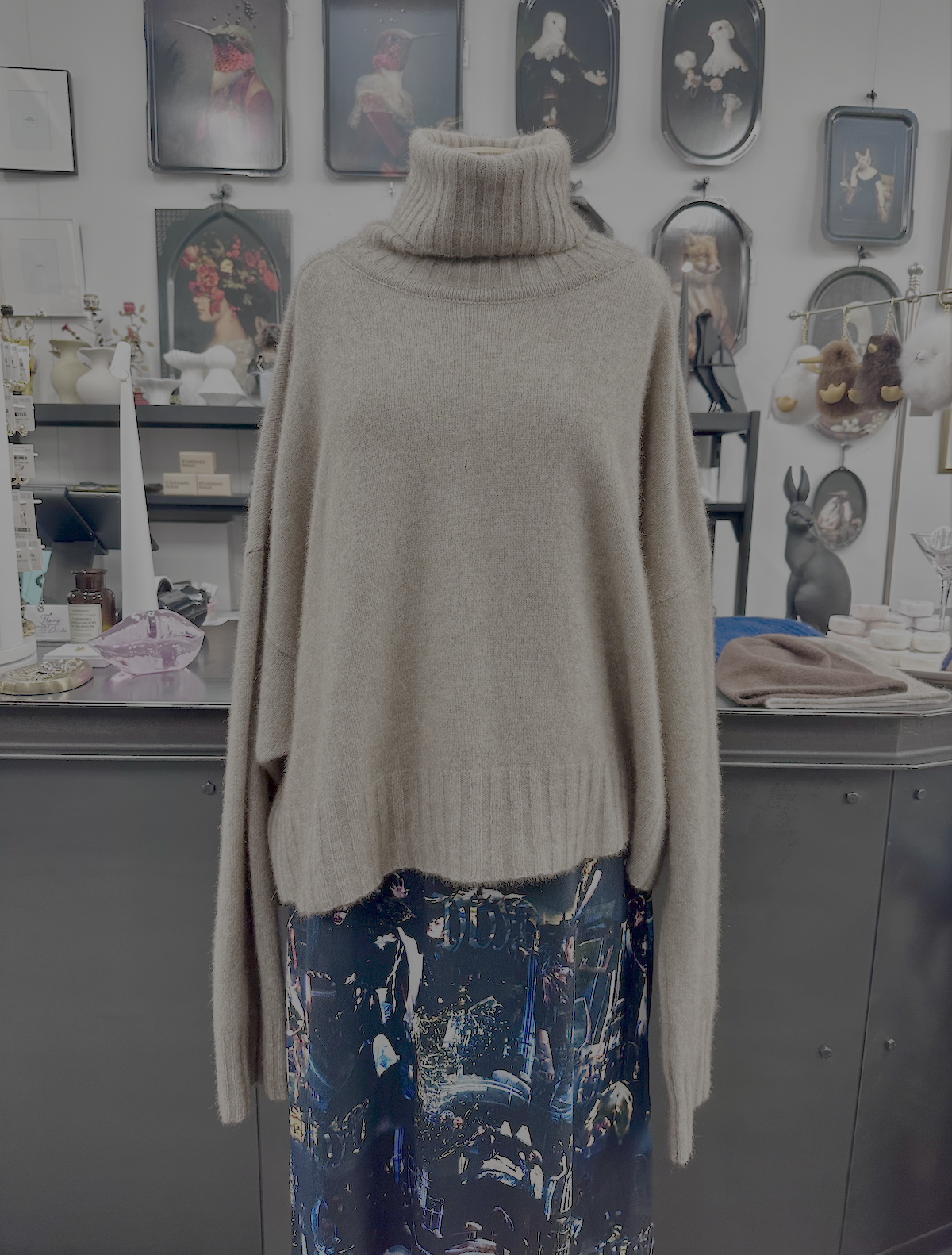Lela Jacobs U Turtle Crop - Natural