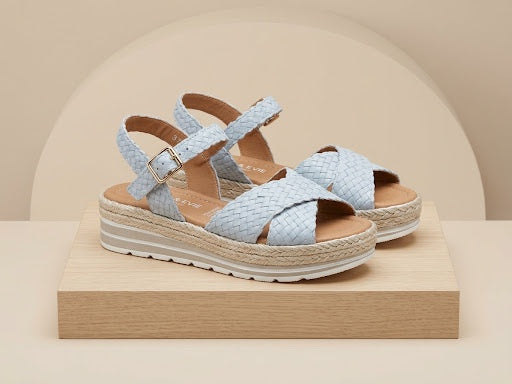 Alfie & Evie Kasper Shoe - Pale Blue