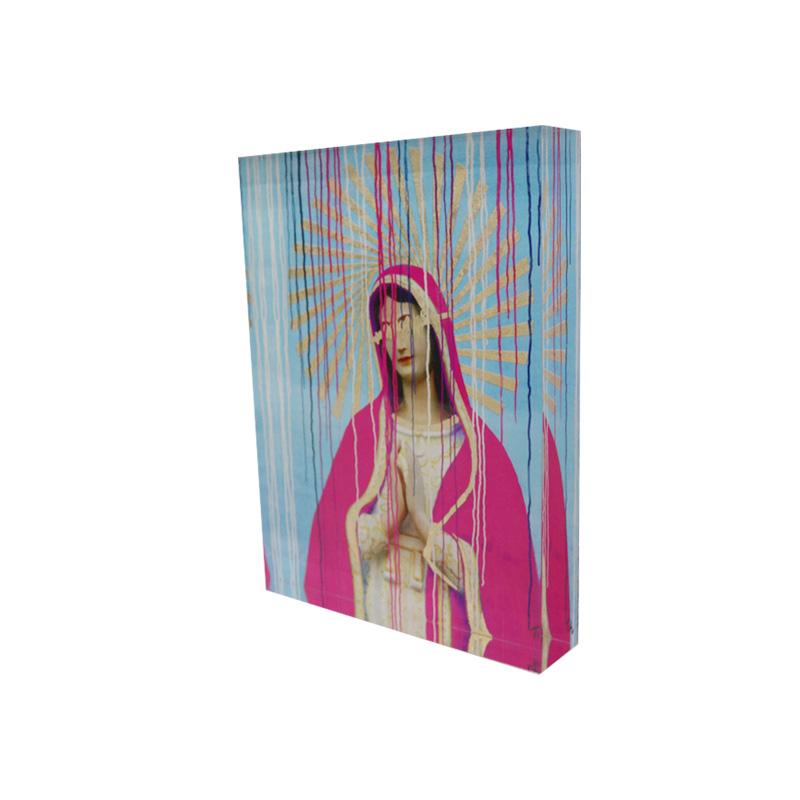 Le Forge Art Acrylic Block - Pink