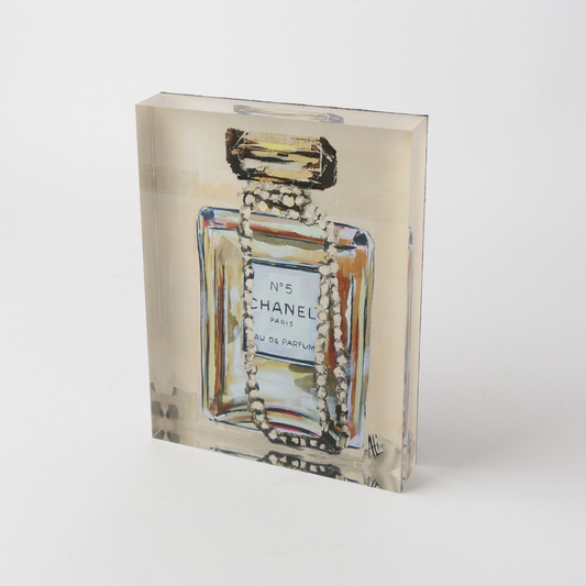 Le Forge Art Acrylic Block - No5/Pearls