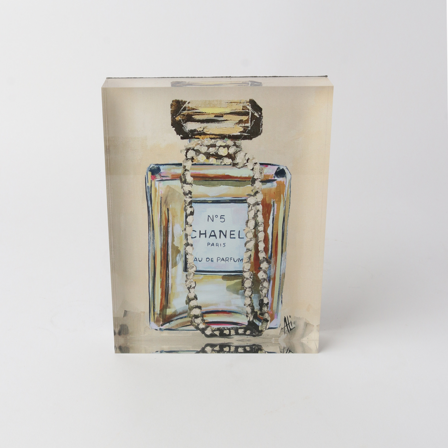 Le Forge Art Acrylic Block - No5/Pearls