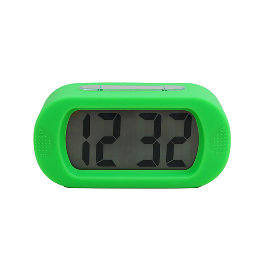 Olympic Digital Silicone Alarm Clock - Green