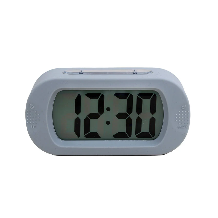 Olympic Digital Silicone Alarm Clock - Grey