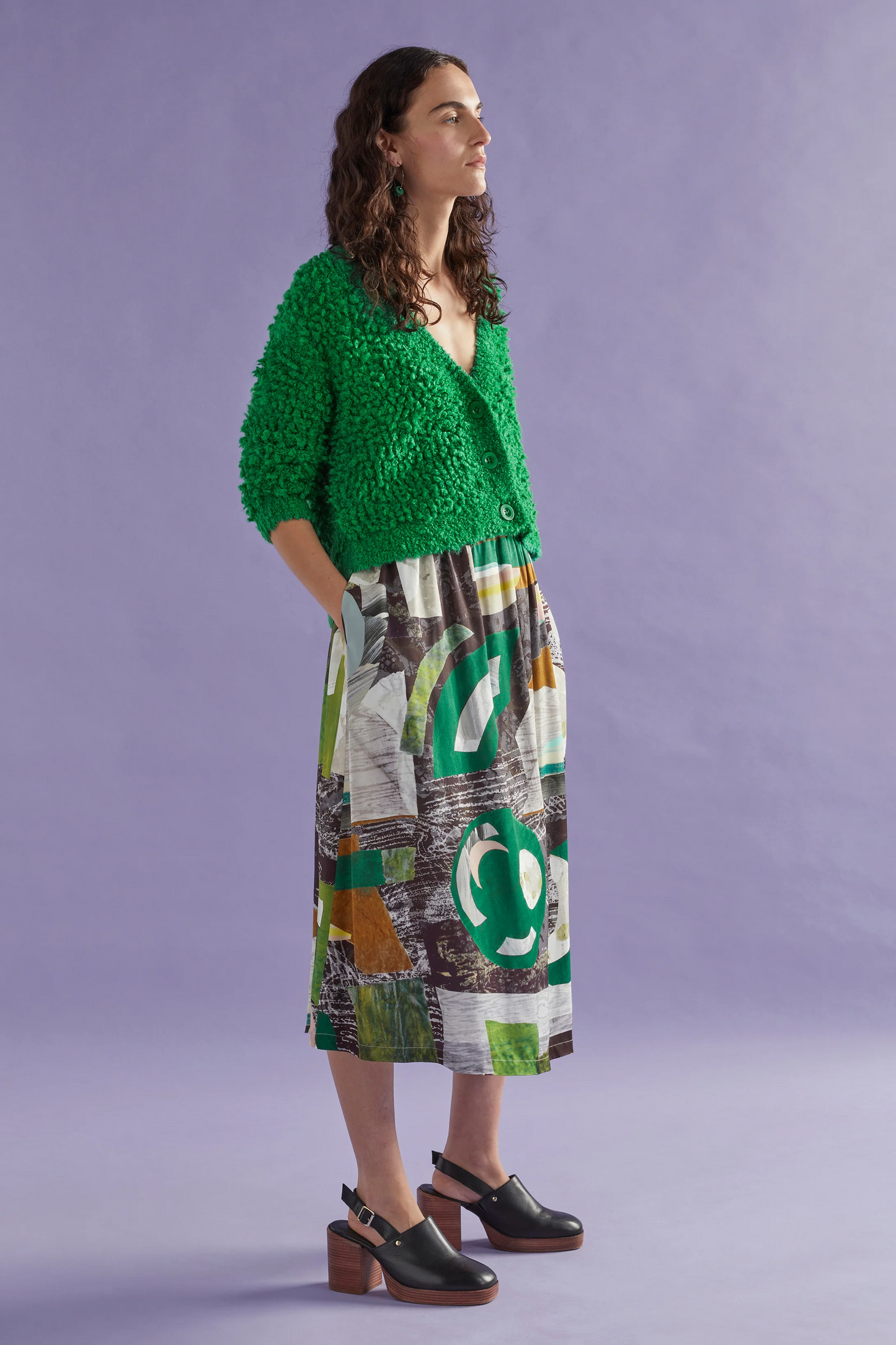 Lenne Skirt - Luna Print