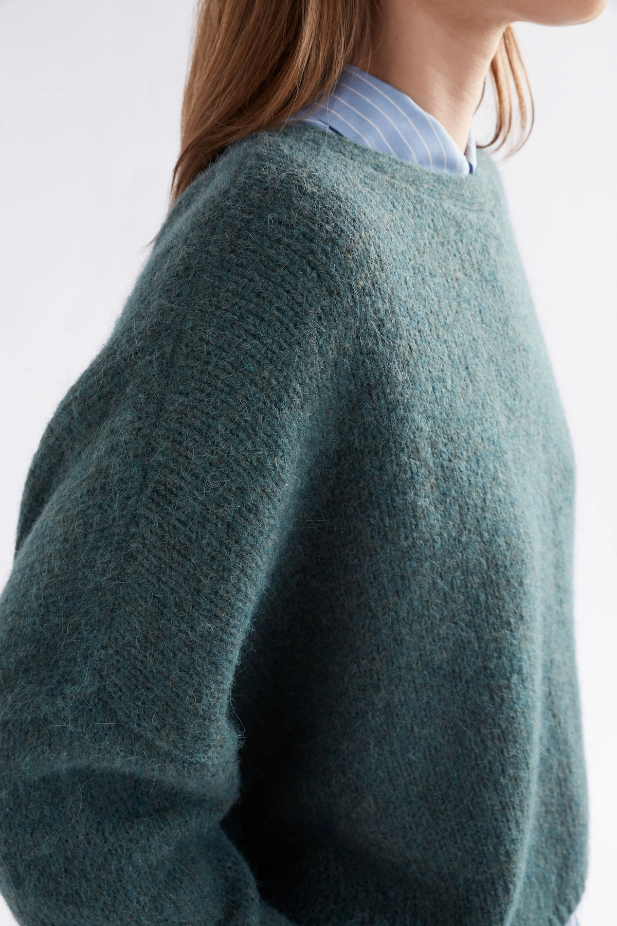 Elk Agna Sweater - Sea Moss