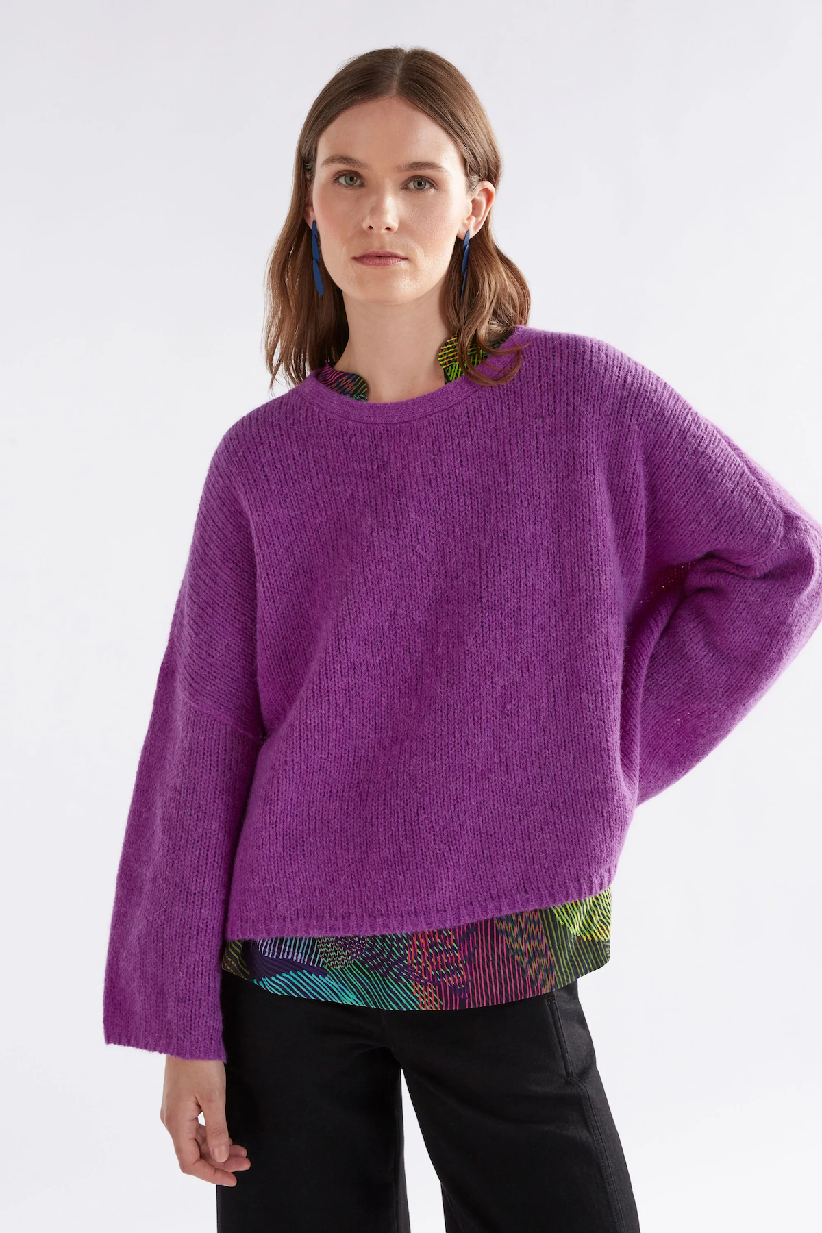 Elk Agna Sweater - Pink Berry