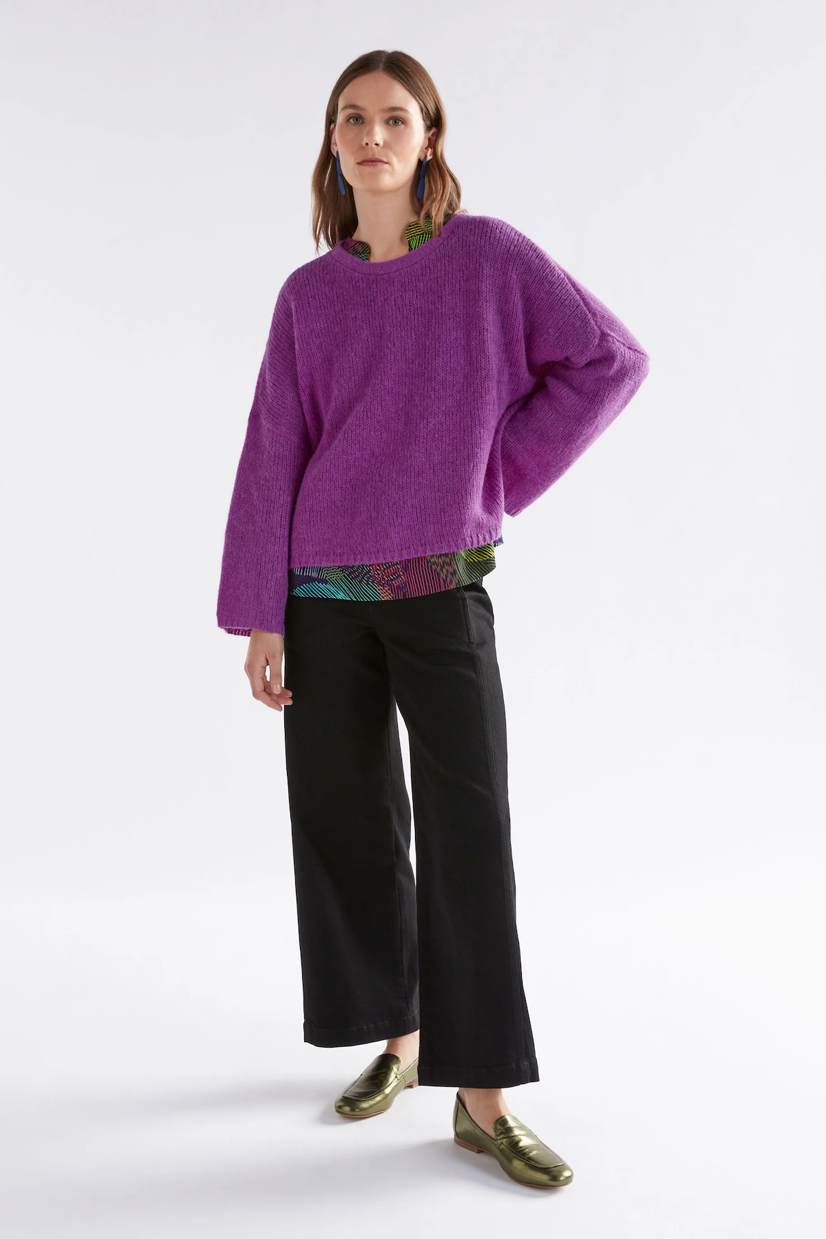 Elk Agna Sweater - Pink Berry