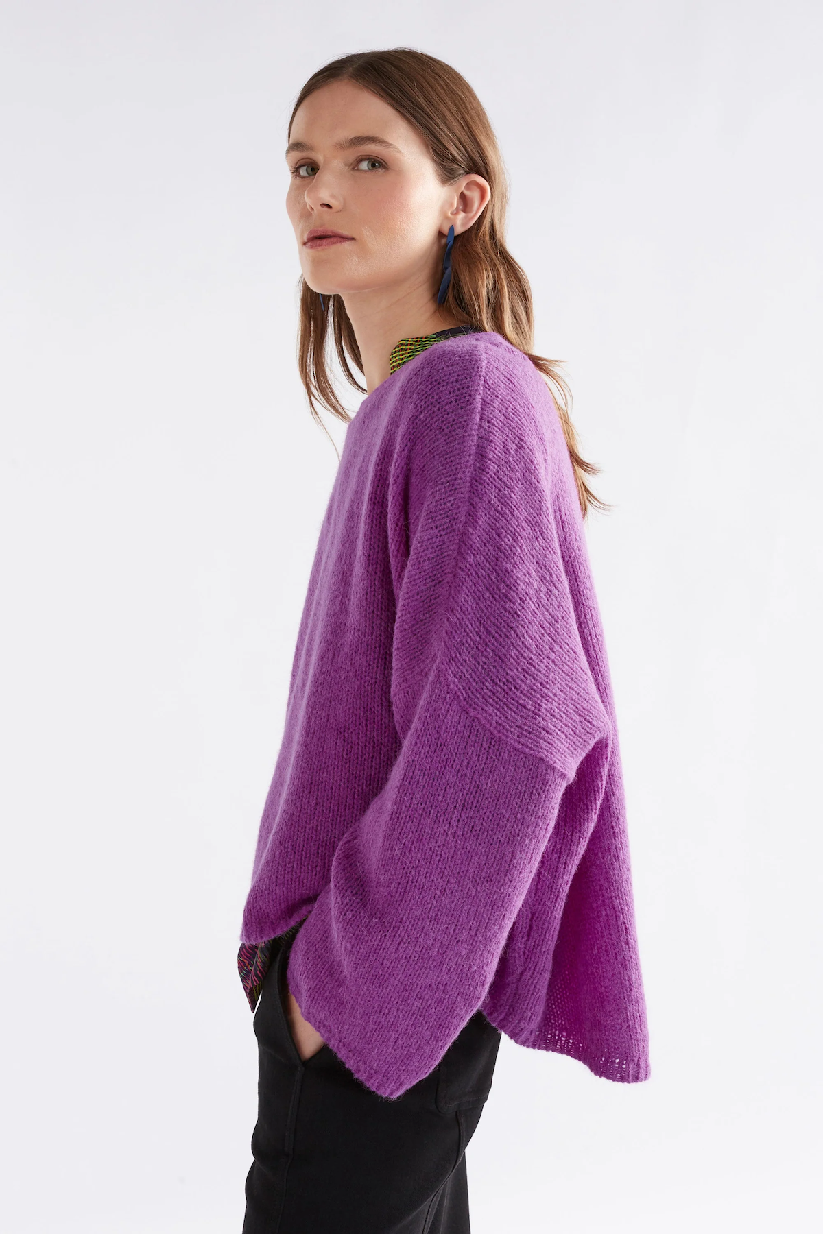 Elk Agna Sweater - Pink Berry