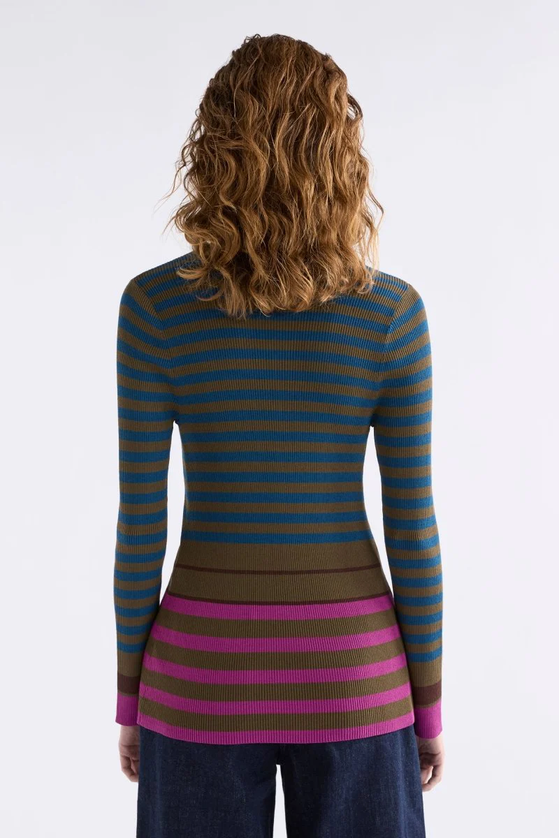 Elk Pinto Cardi - Riga Stripe