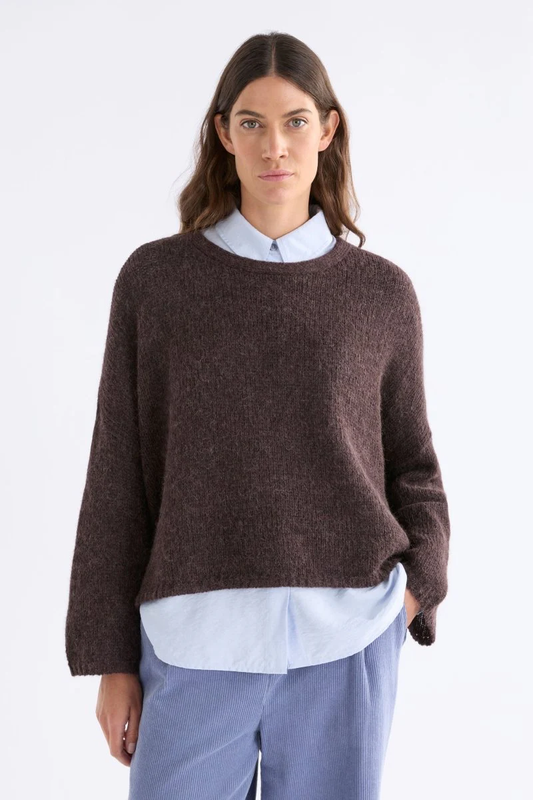 Elk Agna Sweater - Chestnut