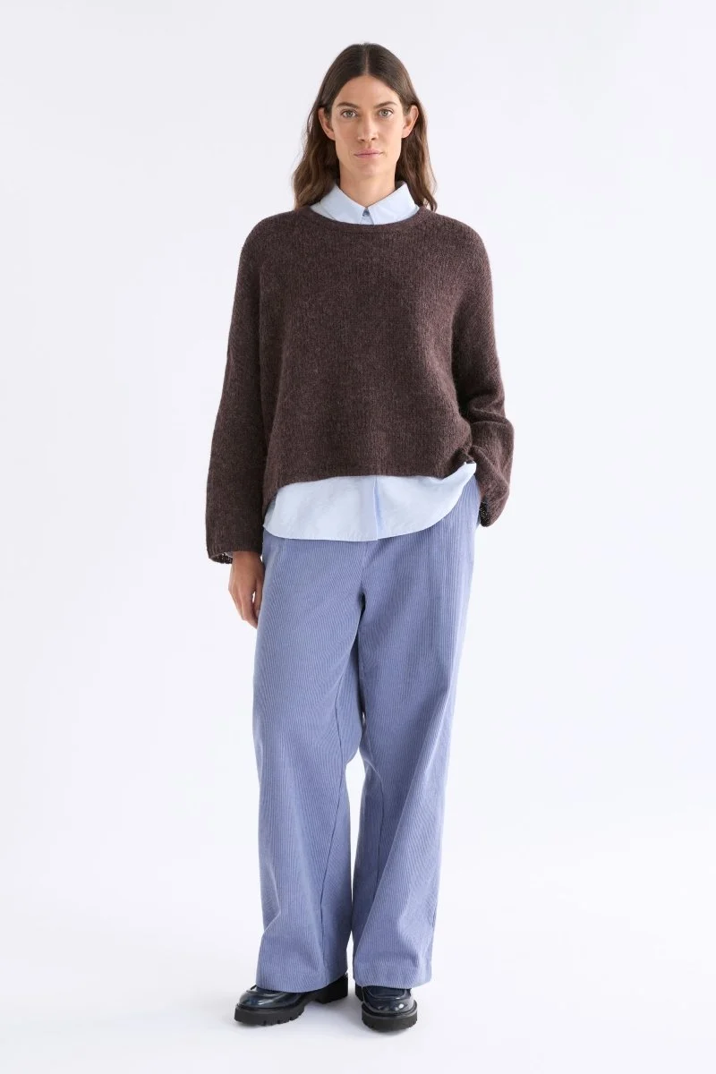 Elk Agna Sweater - Chestnut