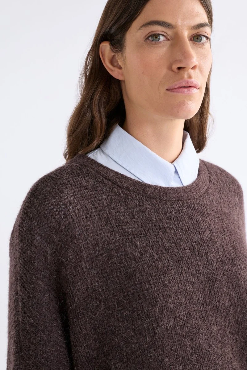 Elk Agna Sweater - Chestnut