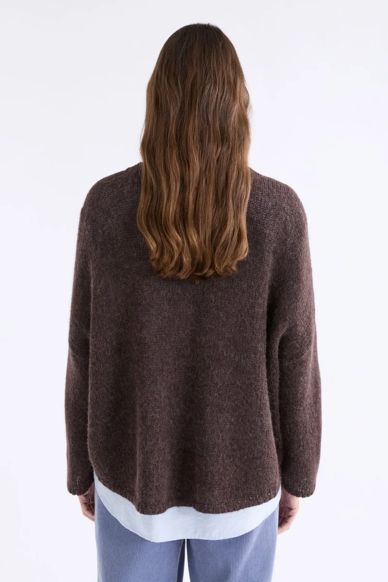 Elk Agna Sweater - Chestnut