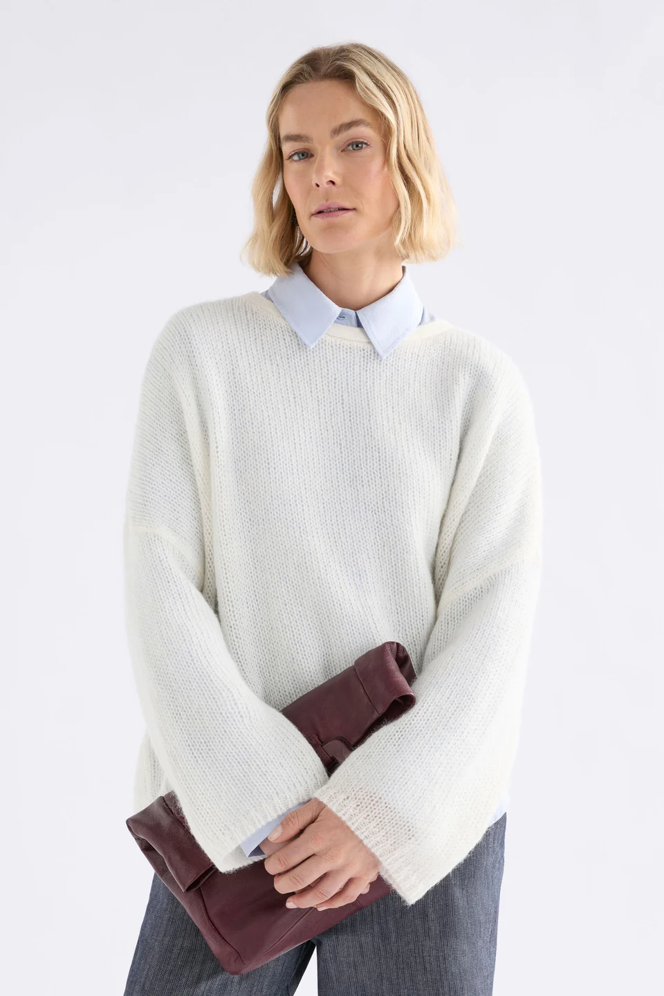 Elk Agna Sweater - Off White