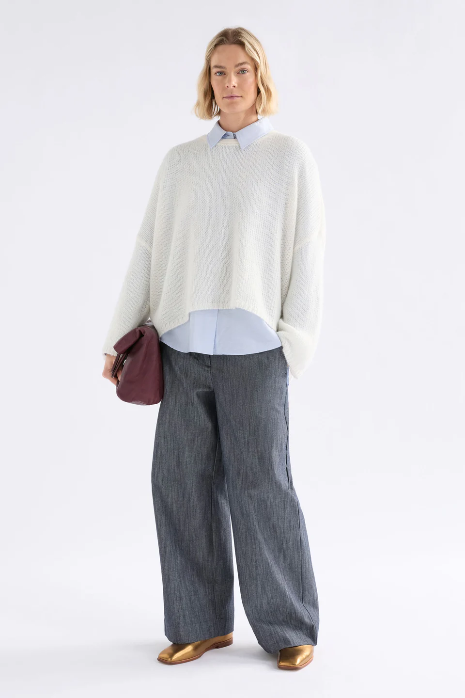 Elk Agna Sweater - Off White