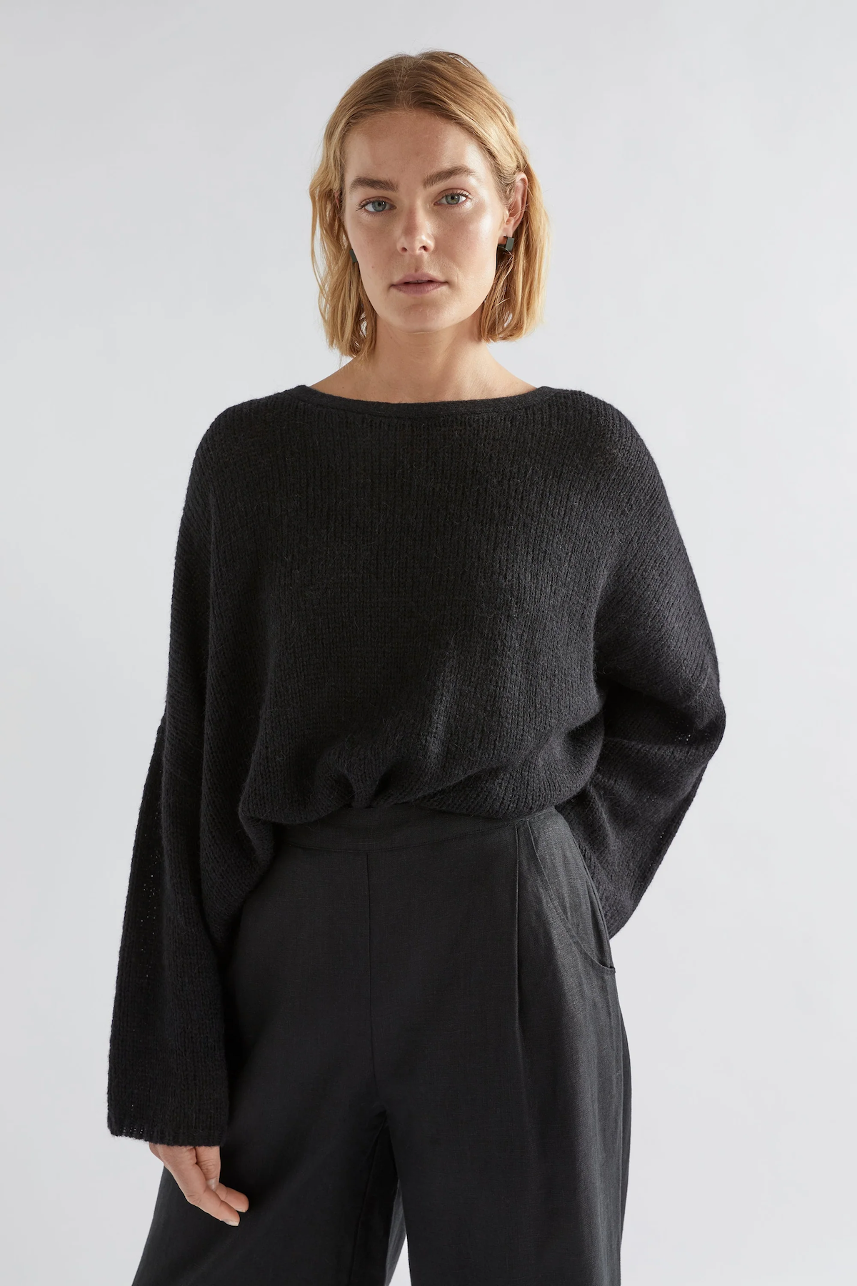 Elk Agna Sweater - Black