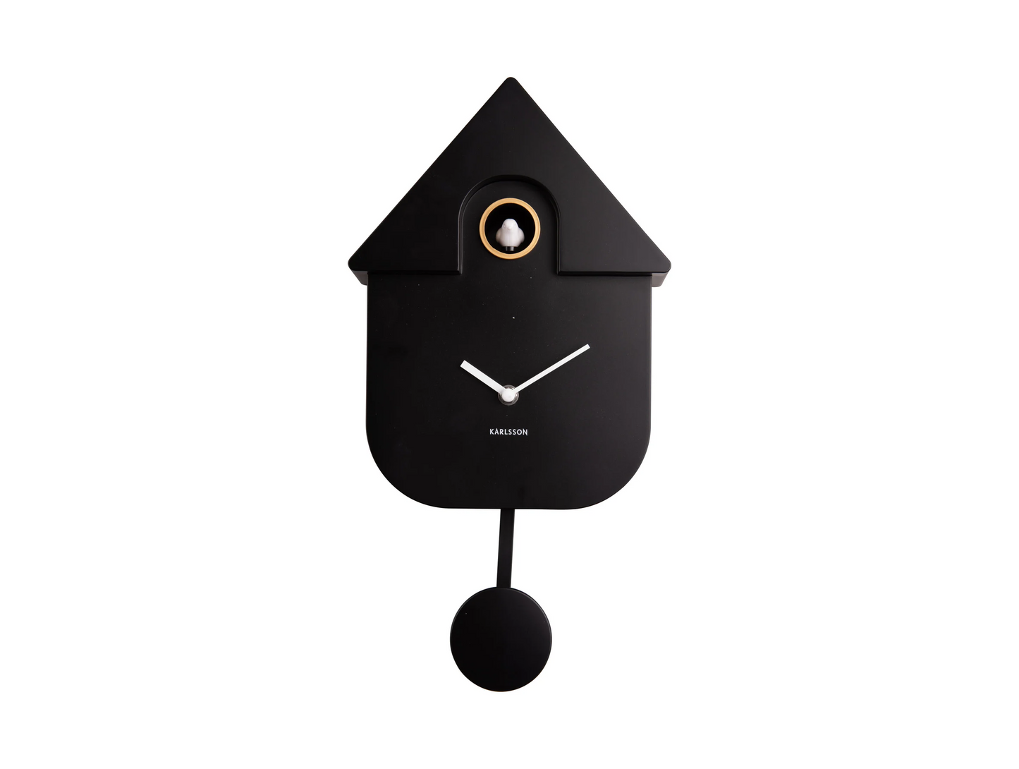 Karlsson Modern Cuckoo Clock - Black