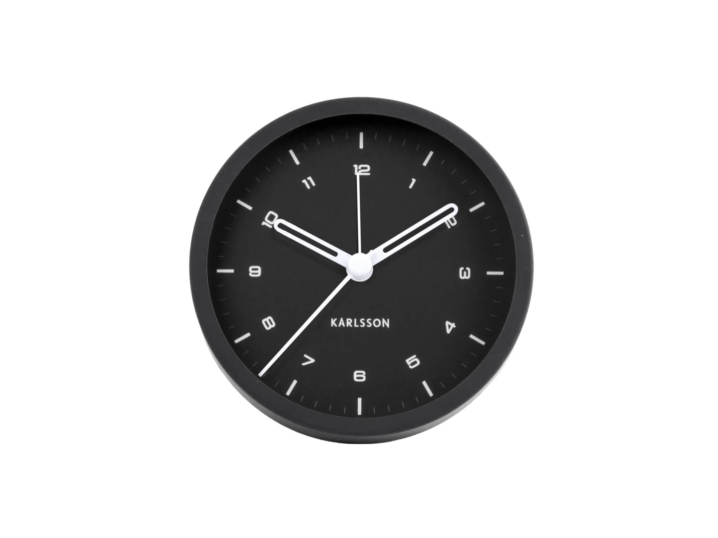Karlsson Tinge Alarm Clock - Black