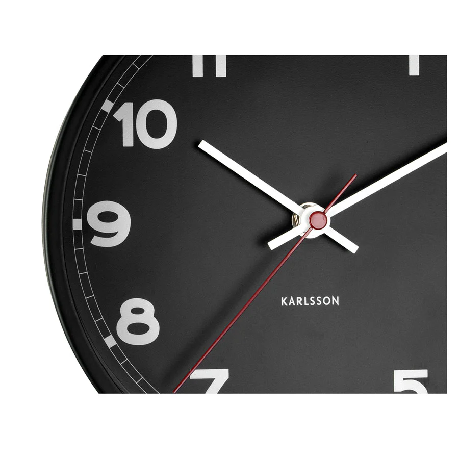 Karlsson New Classic Clock - Small Black