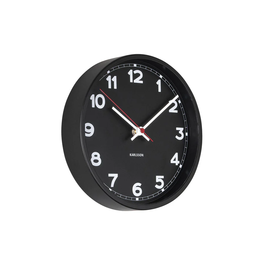 Karlsson New Classic Clock - Small Black