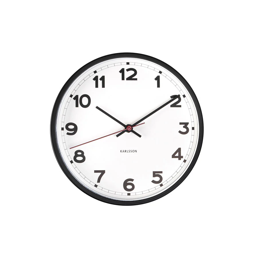 Karlsson New Classic Clock - Small White