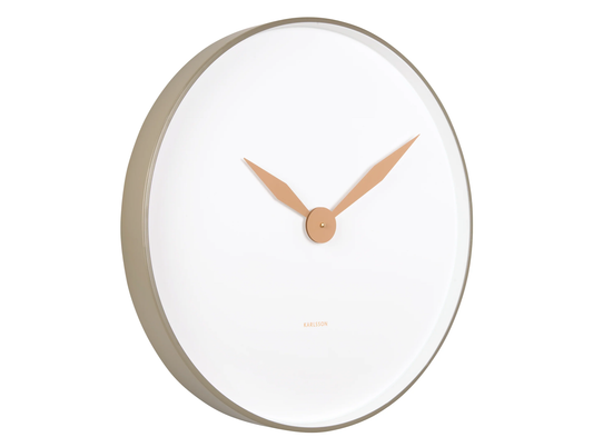 Karlsson Albatross Wall Clock - Moss Green