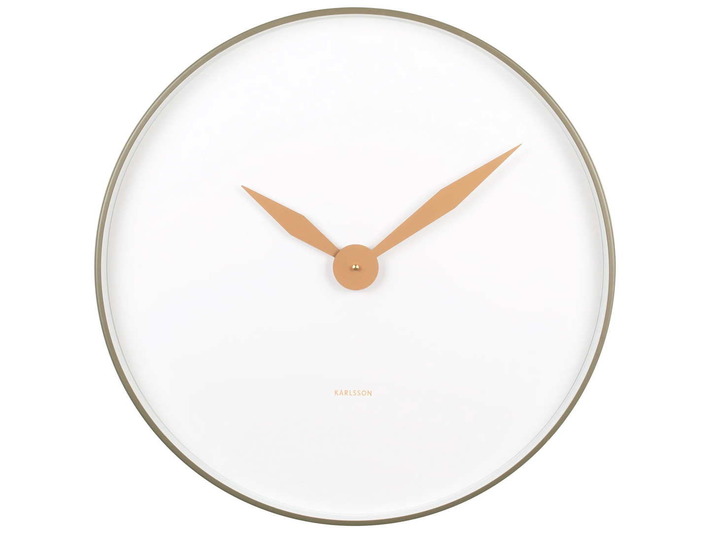 Karlsson Albatross Wall Clock - Moss Green