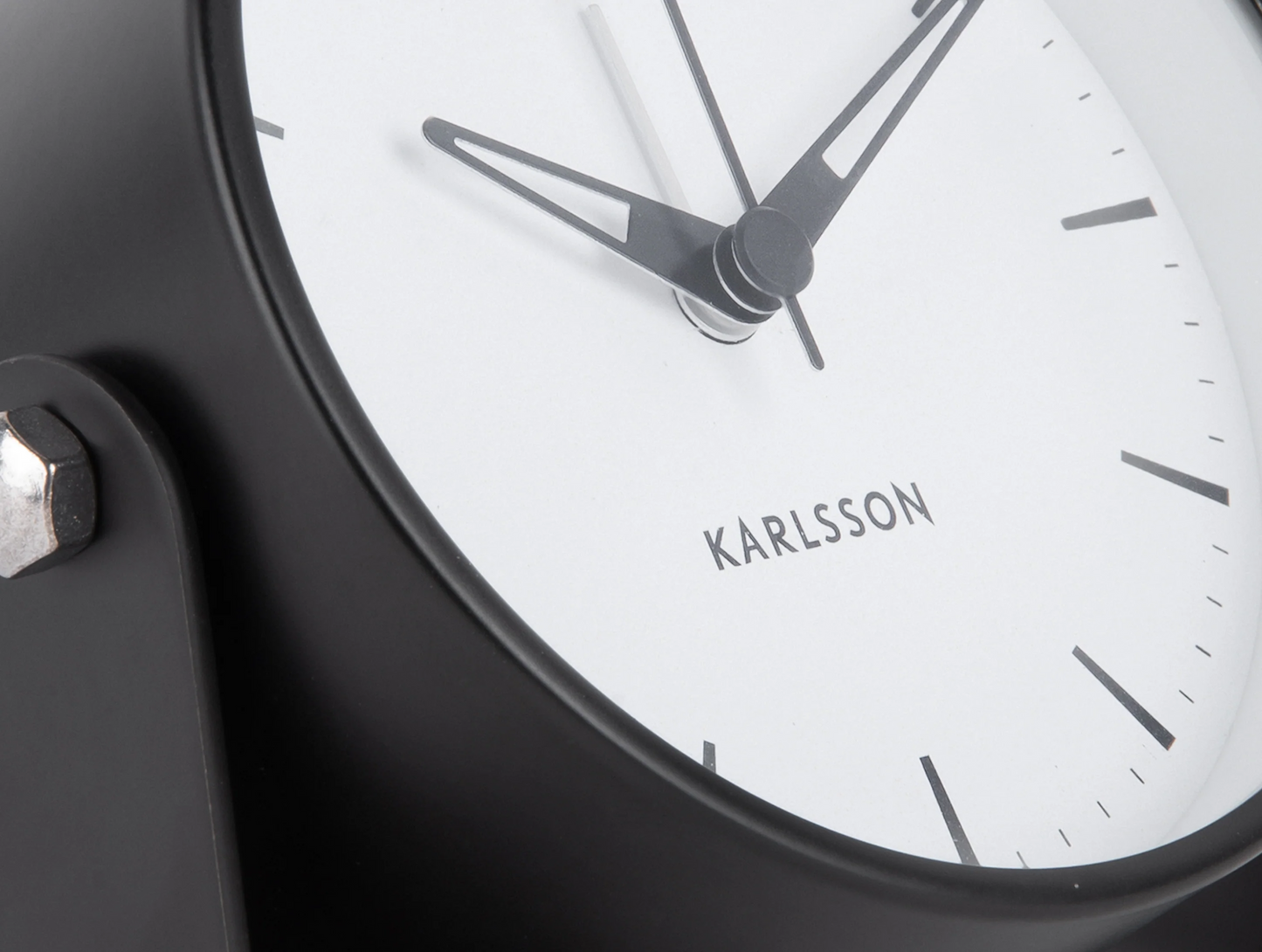 Karlsson Calm Alarm Clock - Black