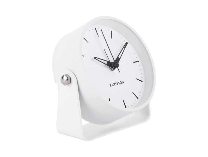 Karlsson Calm Alarm Clock - White