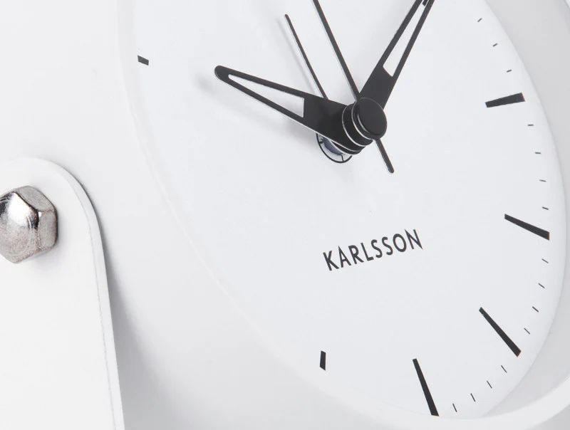 Karlsson Calm Alarm Clock - White