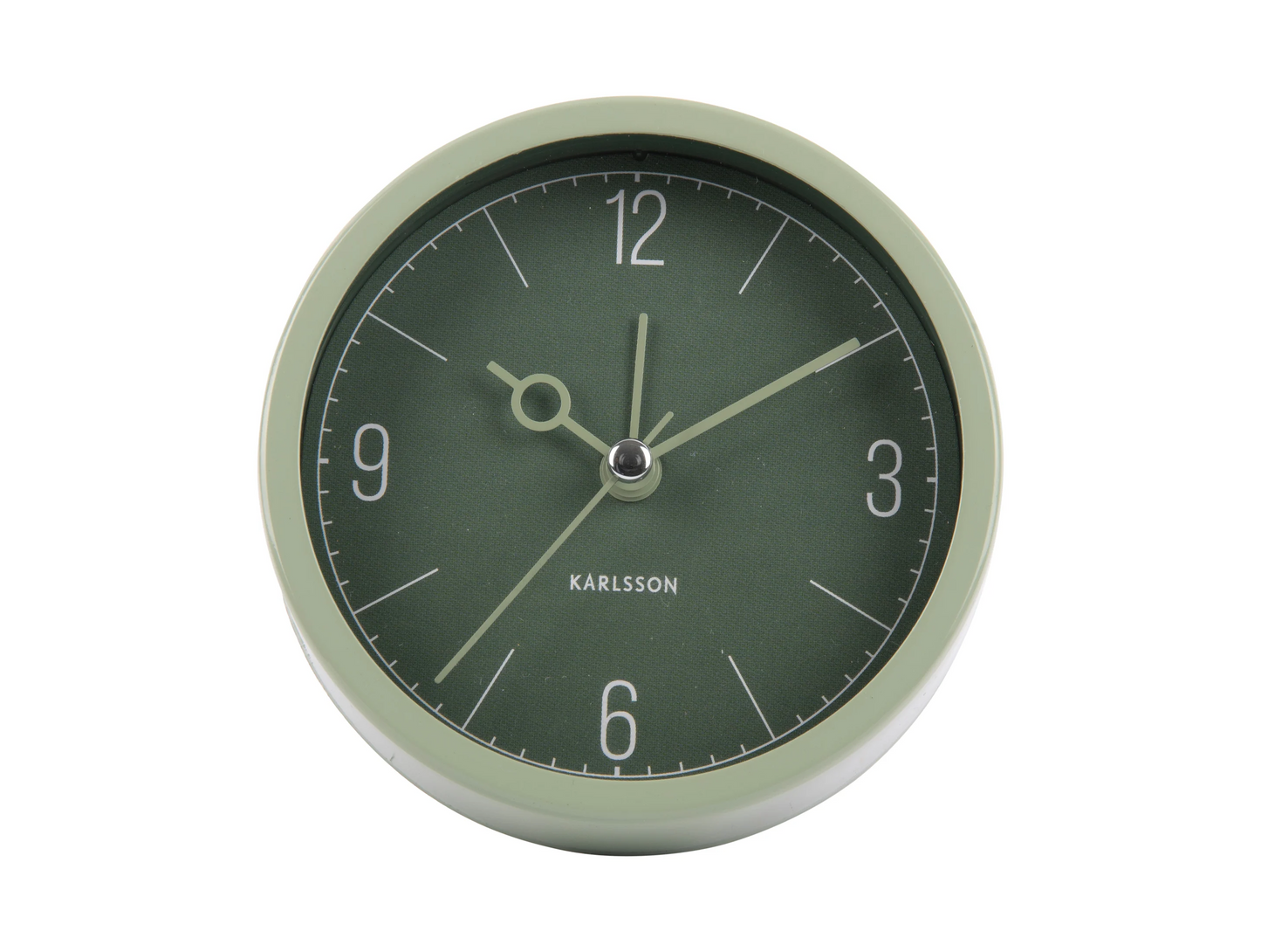 Karlsson Monocle Alarm Clock - Jungle Green