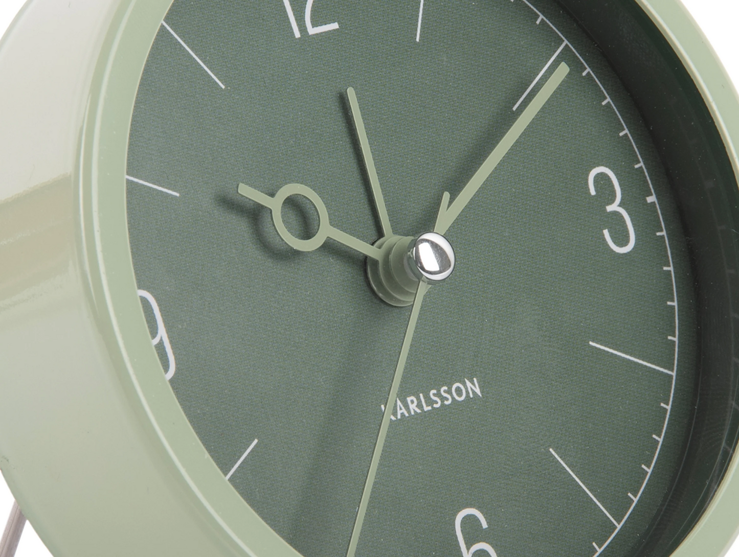 Karlsson Monocle Alarm Clock - Jungle Green