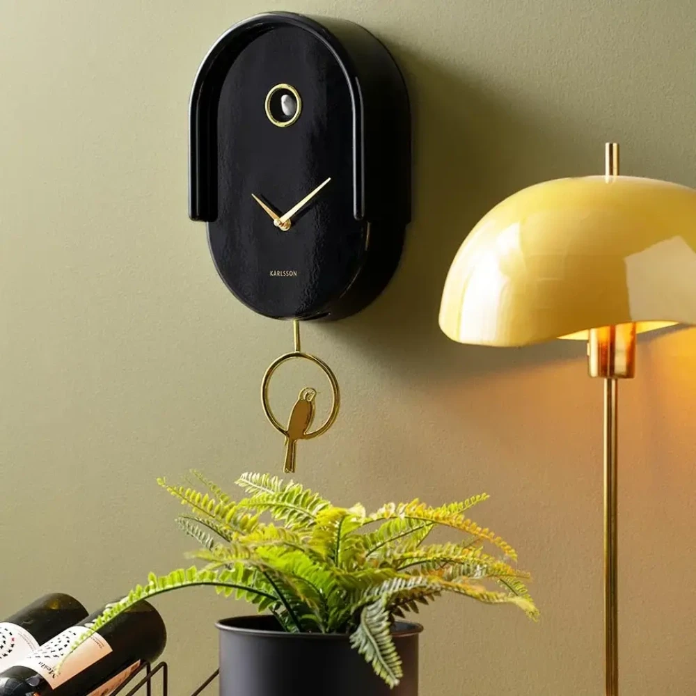 Karlsson Tweet Clock - Black
