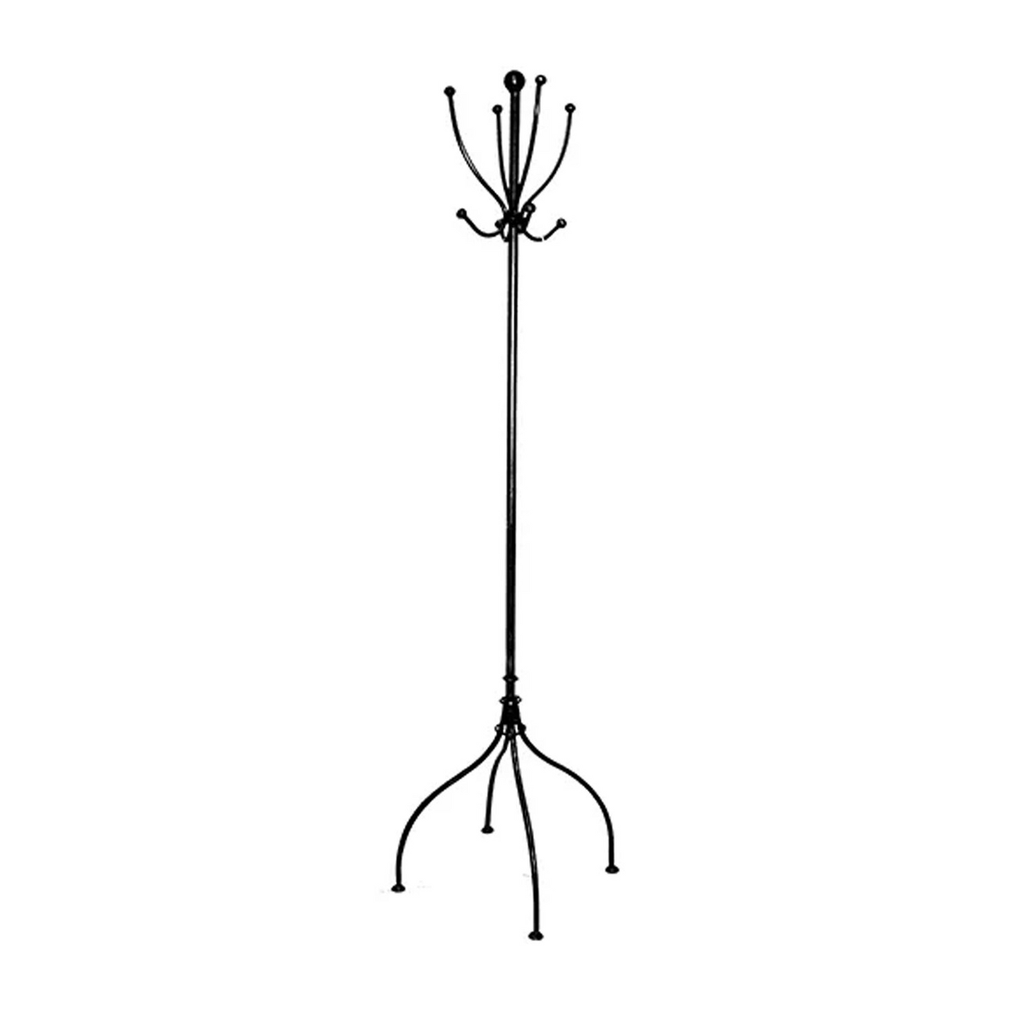French Country Knock Down Tall Iron Coat Stand