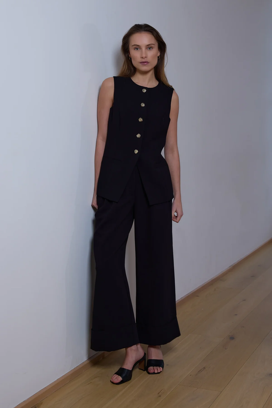 Rue De Femme Kylie Pants - Black