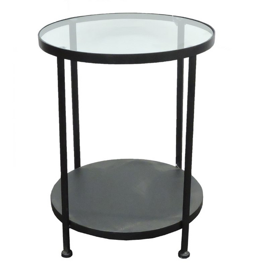 Le Forge Krabi Side Table Black