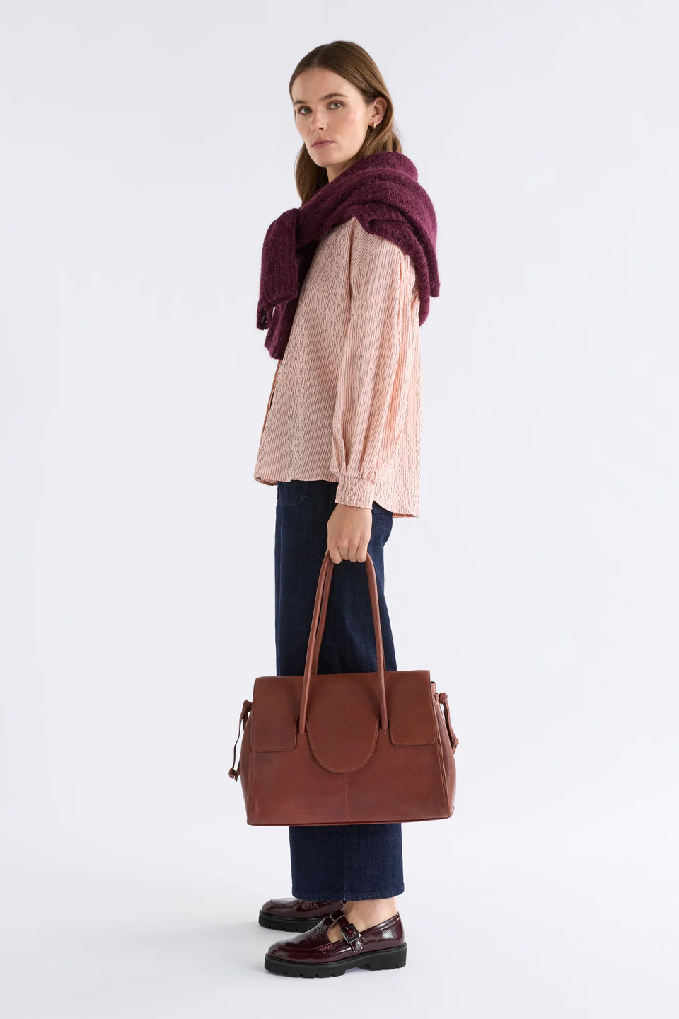 Elk Aland Large Bag - Sienna